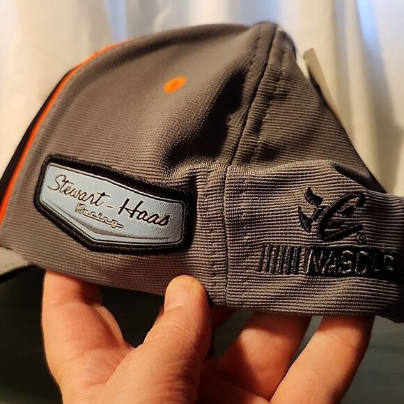 Nascar Bass Pro Shops Tony Stewart 14 Stretch Velcroback Hat - New - Picture 4 of 9